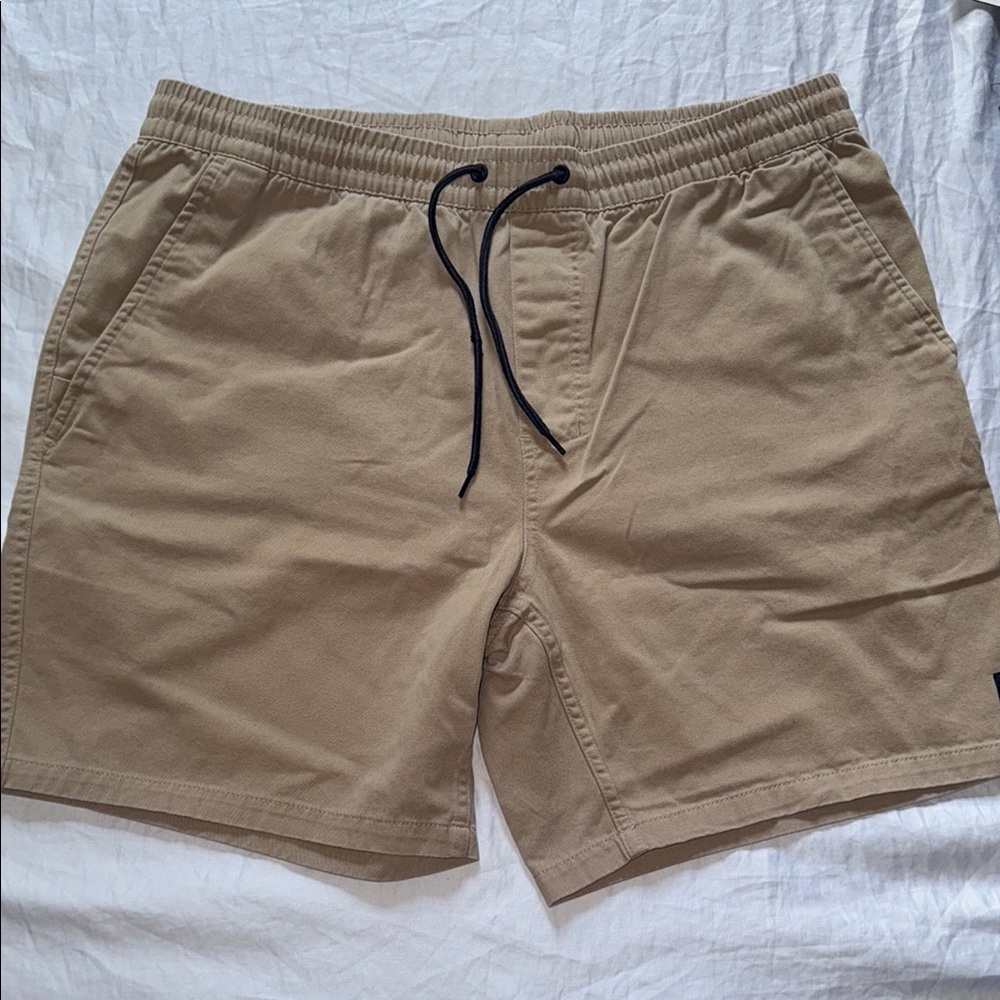 Tan Hurley Casual Shorts with Drawstring